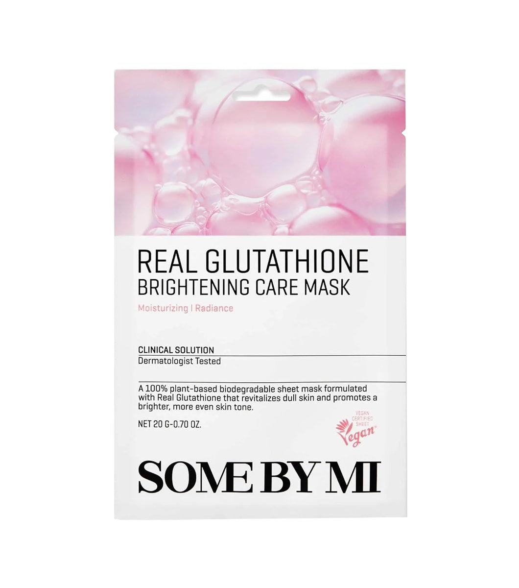 skinko glutathione Some By Mi | Real Brightening Care Mask | Mascarilla Facial Iluminadora كولاجين لشد البشرة 5A-1-Molecule (5 Amino 1mq) Specification:2cc                                     50 Amp / Box