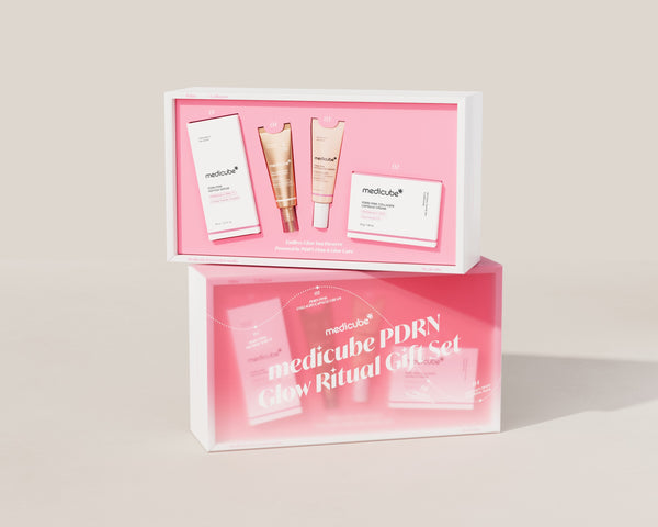 MEDICUBE PDRN Glow Gift Set - Set de Regalo Rutina Facial Mini (5 Piezas)