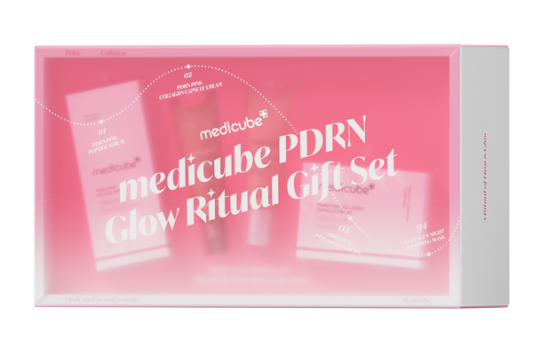 MEDICUBE PDRN Glow Gift Set - Set de Regalo Rutina Facial Mini (5 Piezas)