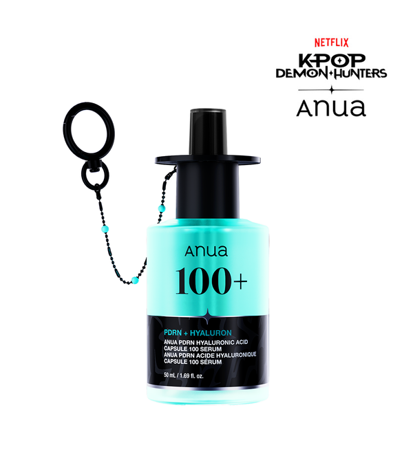 ANUA PDRN Sérum Hidratante y Antiage Hyaluronic Acid Capsule 100 Serum 50ml +GAT KEYRING