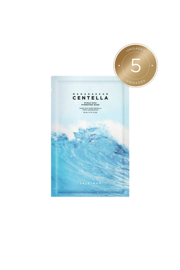 SKIN1004 | HYALU-CICA HYDRATING MASK (x 5 unidades)