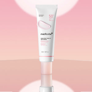 MEDICUBE PDRN PINK TONE UP SUN CREAM 50ml | Protector solar en crema