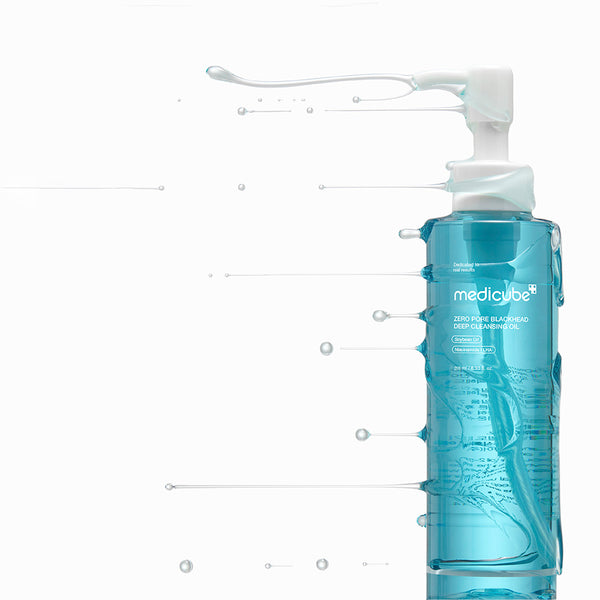 MEDICUBE ZERO PORE BLACKHEAD DEEP CLEANSING OIL 205ml | Limpiador en Aceite para poros