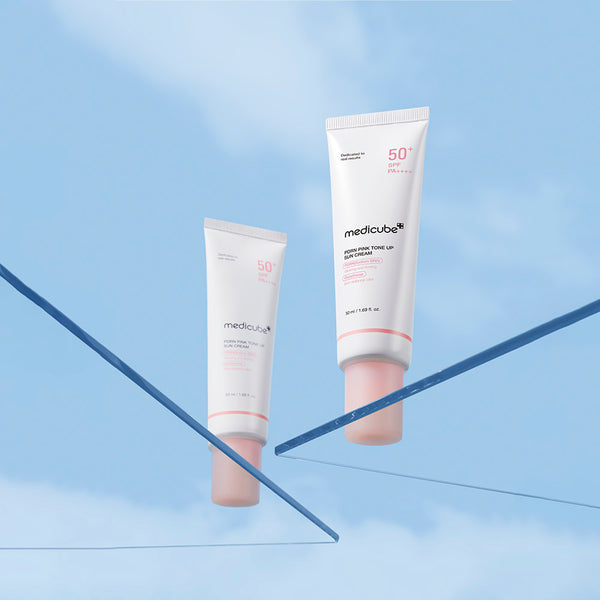 MEDICUBE PDRN PINK TONE UP SUN CREAM 50ml | Protector solar en crema