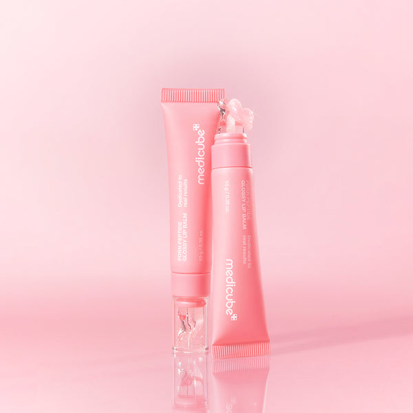 MEDICUBE PDRN PEPTIDE GLOSSY LIP BALM 10g | Bálsamo labial de PDRN
