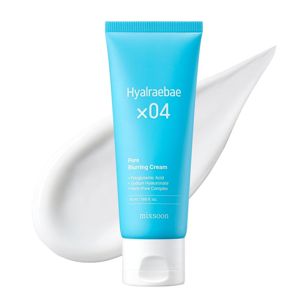 Mixsoon Hyalraebae Pore Blur Crema Facial Hidratante Difumina Poros, Suaviza la Textura y Prepara la Piel para el Maquillaje 50 ml