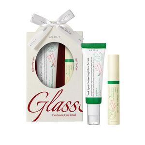 AXIS-Y Glass Skin Duo Set — Sérum Manchas + Contorno Ojos
