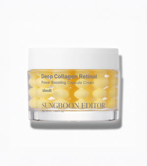 Sungboon Editor Deep Collagen Retinol Power Boosting Capsule Cream 50ml – Crema Reafirmante Antiarrugas Con Retinal