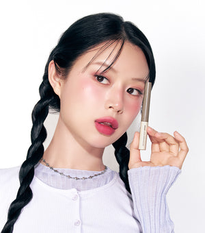 PERIPERA Speedy Skinny Brow Mascara 3g – Máscara de Cejas con Color y Polvo Fino Difuminador