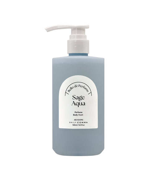 DAILY COMMA Bello de Perfume Body Wash 500ml – Gel de Ducha Perfumado con Extractos Botánicos y Fragancia
