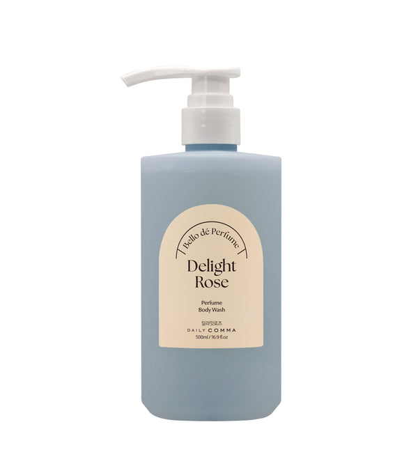 DAILY COMMA Bello de Perfume Body Wash 500ml – Gel de Ducha Perfumado con Extractos Botánicos y Fragancia