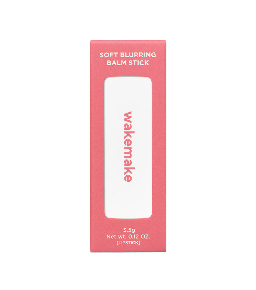 Wakemake Soft Blurring Balm Stick 3.5g – Labial En Barra Efecto Difuminado Con Polvo De Seda Y Aceite De Camelia
