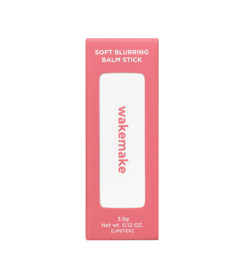 Wakemake Soft Blurring Balm Stick 3.5g – Labial En Barra Efecto Difuminado Con Polvo De Seda Y Aceite De Camelia