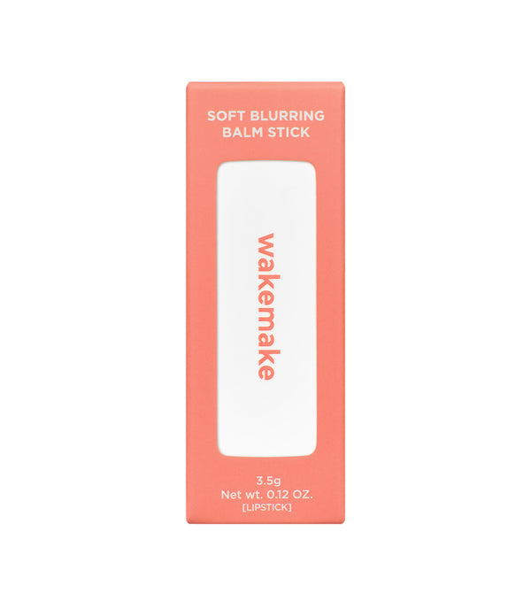 Wakemake Soft Blurring Balm Stick 3.5g – Labial En Barra Efecto Difuminado Con Polvo De Seda Y Aceite De Camelia