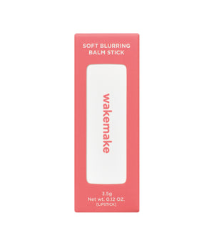 Wakemake Soft Blurring Balm Stick 3.5g – Labial En Barra Efecto Difuminado Con Polvo De Seda Y Aceite De Camelia