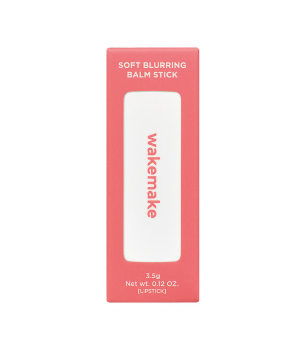 Wakemake Soft Blurring Balm Stick 3.5g – Labial En Barra Efecto Difuminado Con Polvo De Seda Y Aceite De Camelia