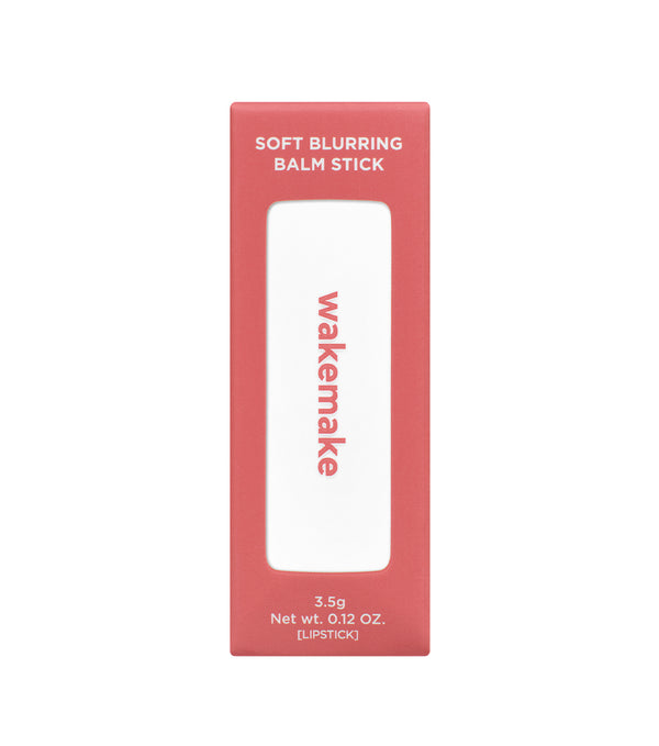 Wakemake Soft Blurring Balm Stick 3.5g – Labial En Barra Efecto Difuminado Con Polvo De Seda Y Aceite De Camelia