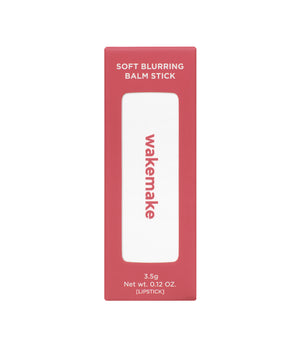 Wakemake Soft Blurring Balm Stick 3.5g – Labial En Barra Efecto Difuminado Con Polvo De Seda Y Aceite De Camelia
