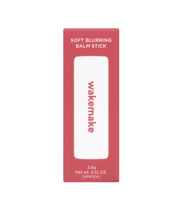 Wakemake Soft Blurring Balm Stick 3.5g – Labial En Barra Efecto Difuminado Con Polvo De Seda Y Aceite De Camelia