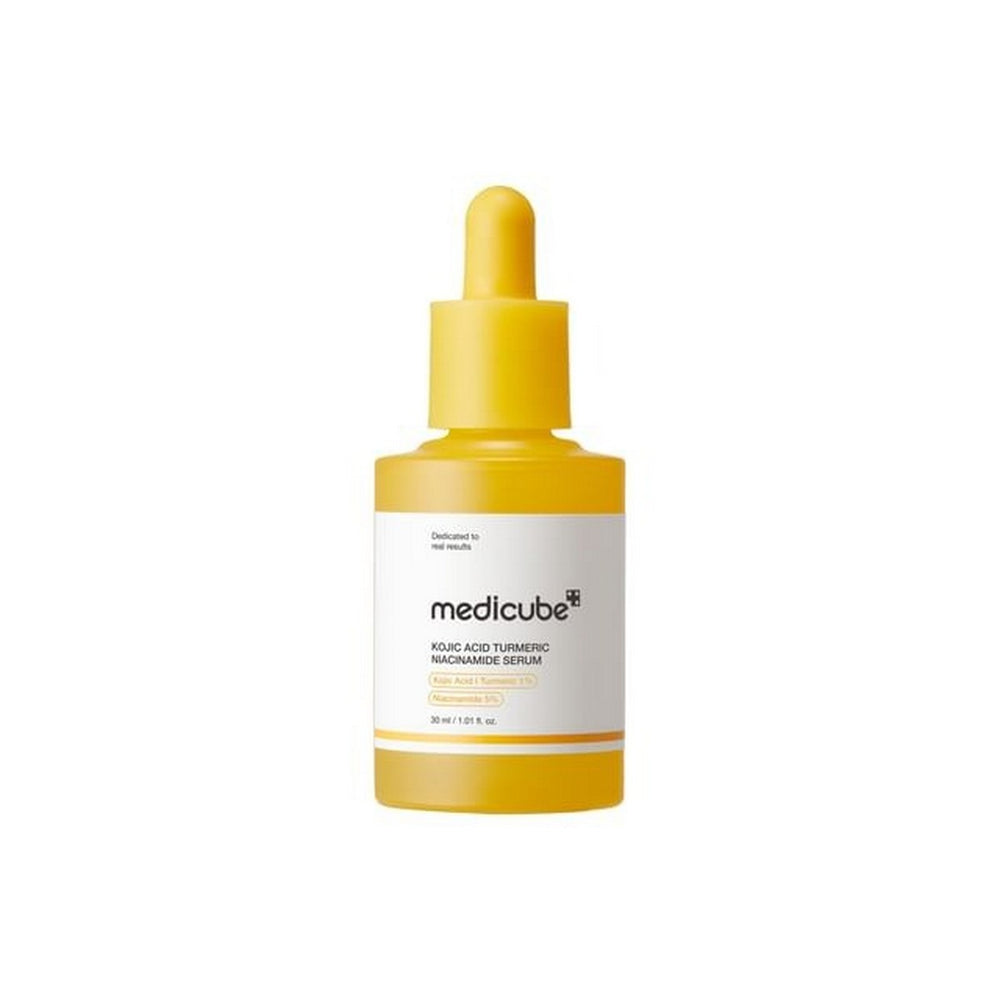 MEDICUBE Kojic Acid Turmeric Niacinamide Serum 30ml – Sérum Corrector de Manchas e Iluminador con Ácido Kójico