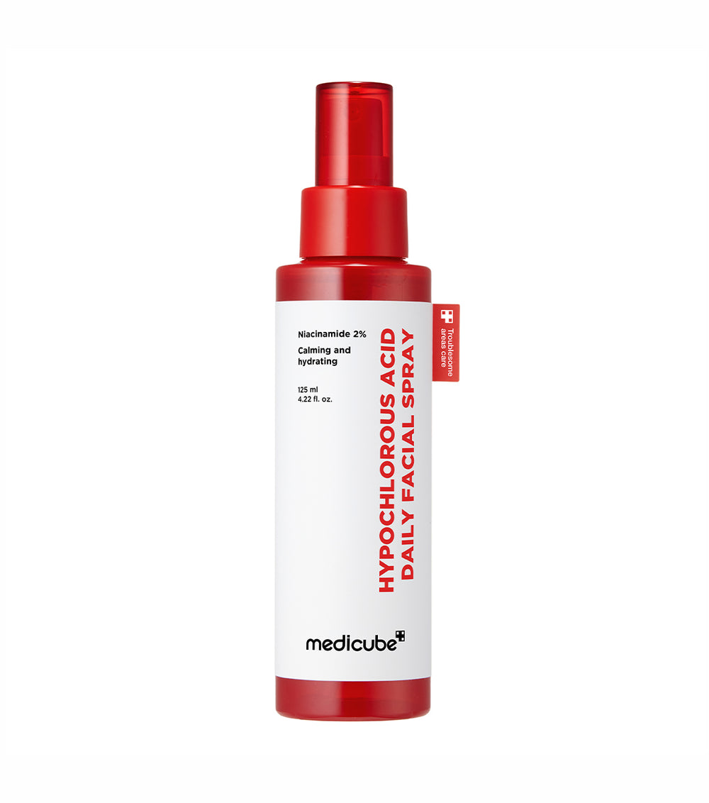 MEDICUBE Hypochlorous Acid Daily Facial Spray 125ml – Bruma Purificante y Equilibrante con Ácido Hipocloroso