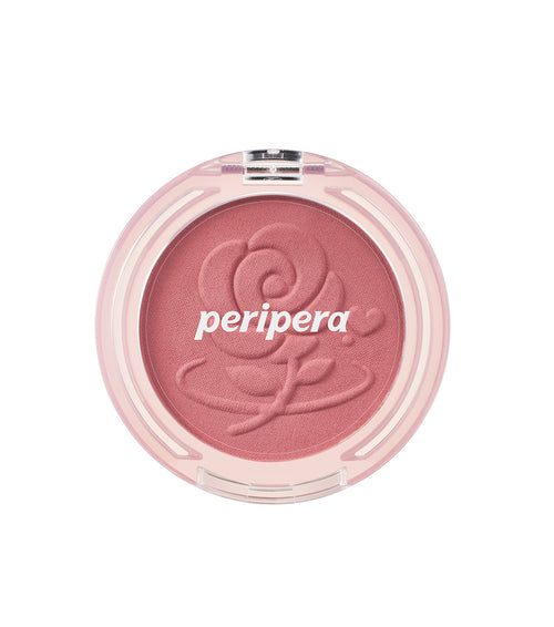 PERIPERA Pure Blushed Sunshine Cheek – Rubor en Polvo Efecto Soft Focus y Acabado Natural Sedoso