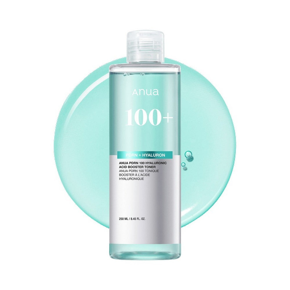 ANUA PDRN 100 Hyaluronic Acid Booster Toner 250ml - Tónico Hidratante y Revitalizante con PDRN y Ácido Hialurónico