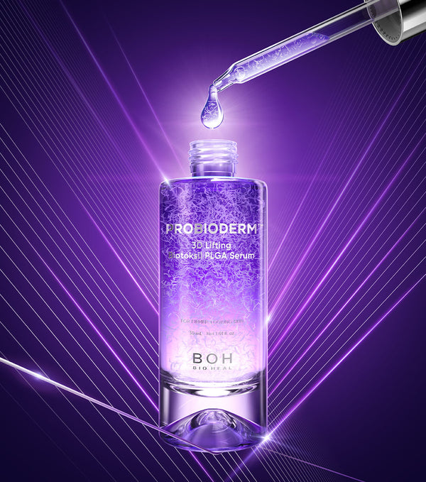 BIOHEAL BOH | Probioderm 3D Lifting Ampoule 30ml – Serum Reafirmante y Escultor con Probióticos, Péptidos y PLGA.