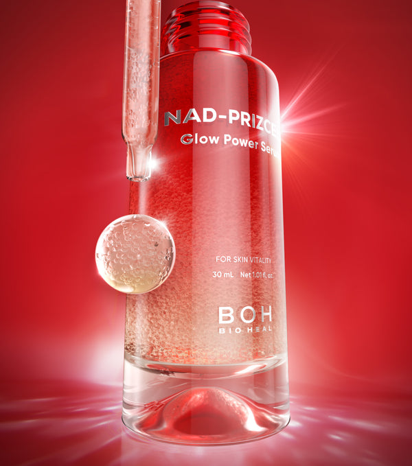 BIOHEAL BOH | NAD-Prizcell Glow Power Serum 30ml – Serum Facial Antiedad y Luminosidad con NAD+ y Niacinamida.