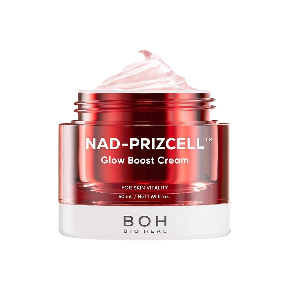 BIOHEAL BOH | Nad-Prizcell Glow Boost Cream 50ml – Crema Hidratante Iluminadora con Nad-Prizcell™, Glutatión y Niacinamida.