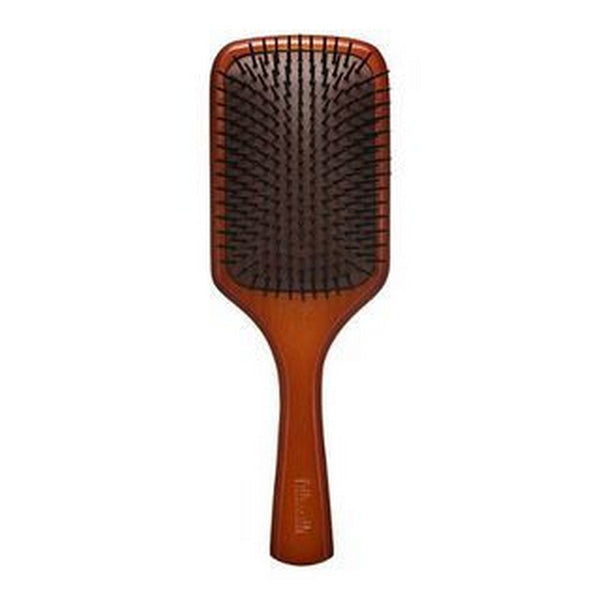 FILLIMILLI Wood Paddle Brush (S) 1 pza – Cepillo Masajeador y Desenredante con Madera Natural y Puntas Redondeadas