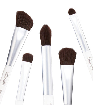 FILLIMILLI Eye Makeup Brush Kit 6 pzs – Juego de Brochas para Ojos con Cerdas Sintéticas Premium