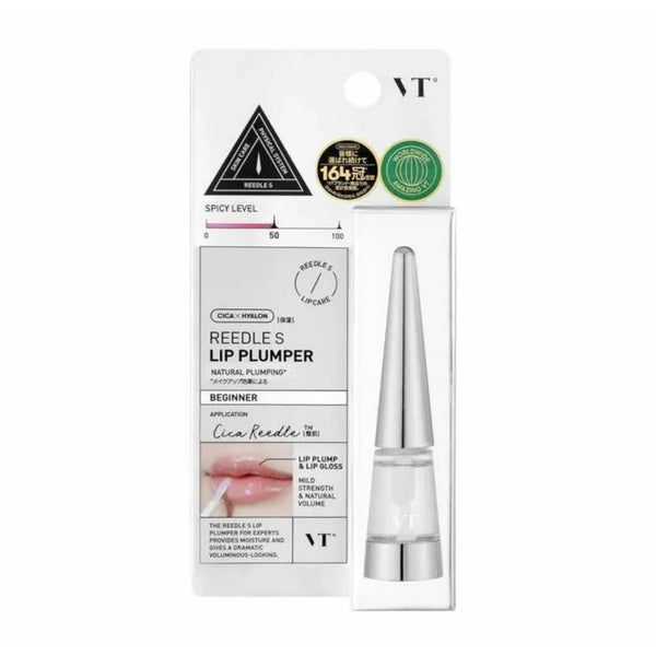 VT COSMETICS | Reedle Shot Lip Plumper Beginner | 3.3g | Labial Voluminizador para Principiantes con Acabado Glossy y Sílice