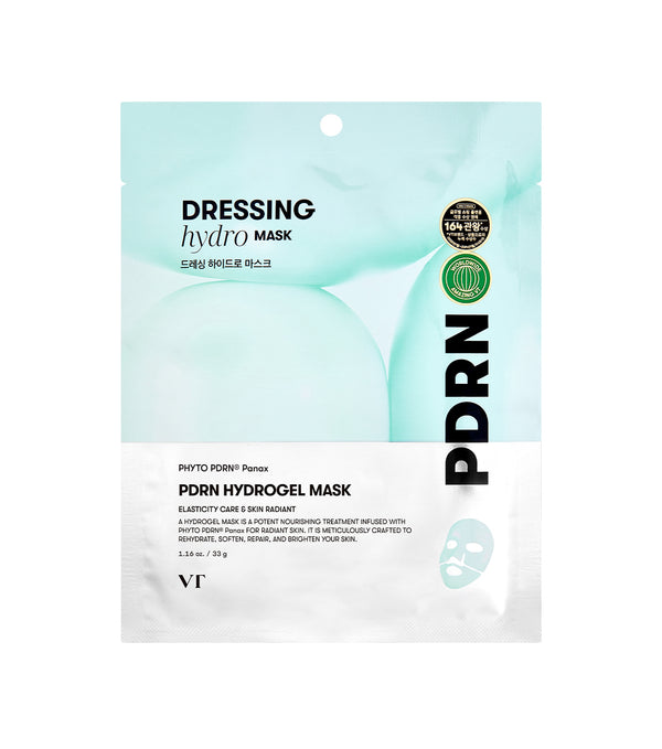 VT COSMETICS | PDRN Hydrogel Mask | 1 pz | Mascarilla de Hidrogel Regeneradora con PDRN, Escualano y Niacinamida