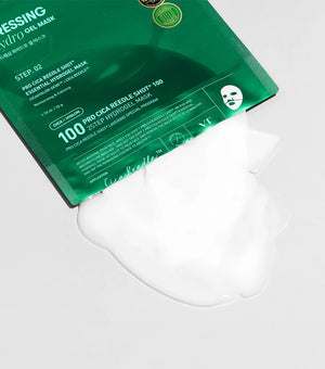 VT COSMETICS | Pro Cica Reedle Shot 100 2-Step Hydrogel Mask | 2 pz | Mascarilla de Hidrogel Calmante de 2 Pasos con Pro Cica Reedle Shot