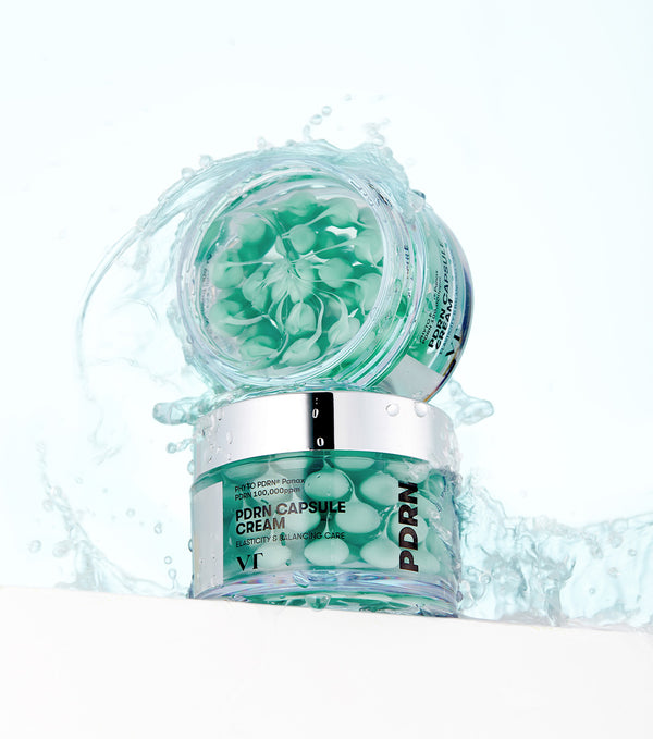 VT COSMETICS | PDRN Capsule Cream 100 | 50ml | Crema Regeneradora en Cápsulas con 100,000 ppm de PDRN Vegetal