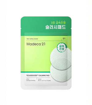 MADECA21 Tecassoside Calming Pad 12u – Pads Calmantes e Hidratantes Faciales con TECAsoide™