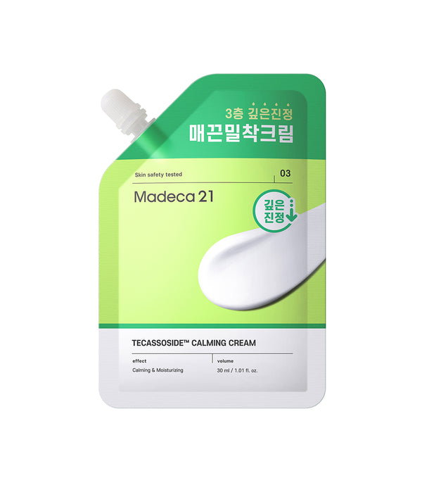 MADECA21 Tecassoside Calming Cream 30ml – Crema Facial Hidratante y Reparadora con TECAsoide™