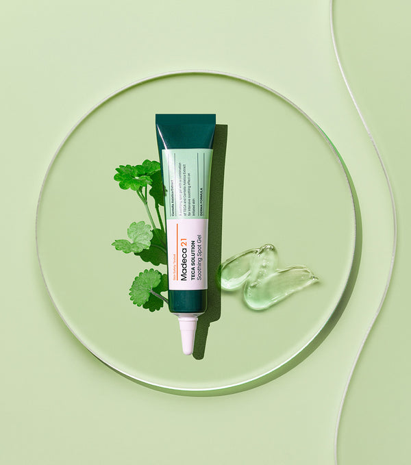 MADECA21 Teca Solution Soothing Spot Gel 15ml – Gel Facial Calmante Localizado con Complejo TECA y Ácido Salicílico