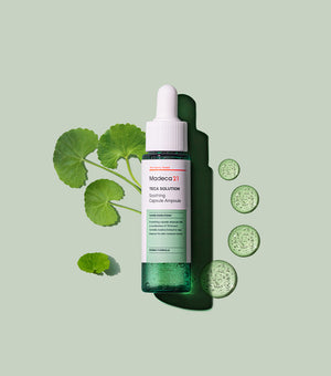 MADECA21 Teca Solution Soothing Capsule Ampoule 30ml – Ampolla Facial Calmante e Hidratante con Complejo TECA
