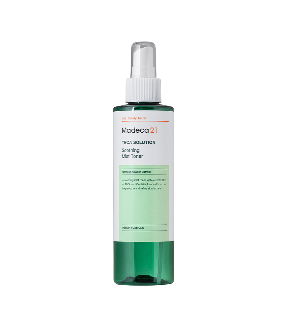 MADECA21 Teca Solution Soothing Mist Toner 200ml – Tónico Facial Calmante en Bruma con Centella Asiática