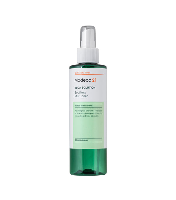 MADECA21 Teca Solution Soothing Mist Toner 200ml – Tónico Facial Calmante en Bruma con Centella Asiática