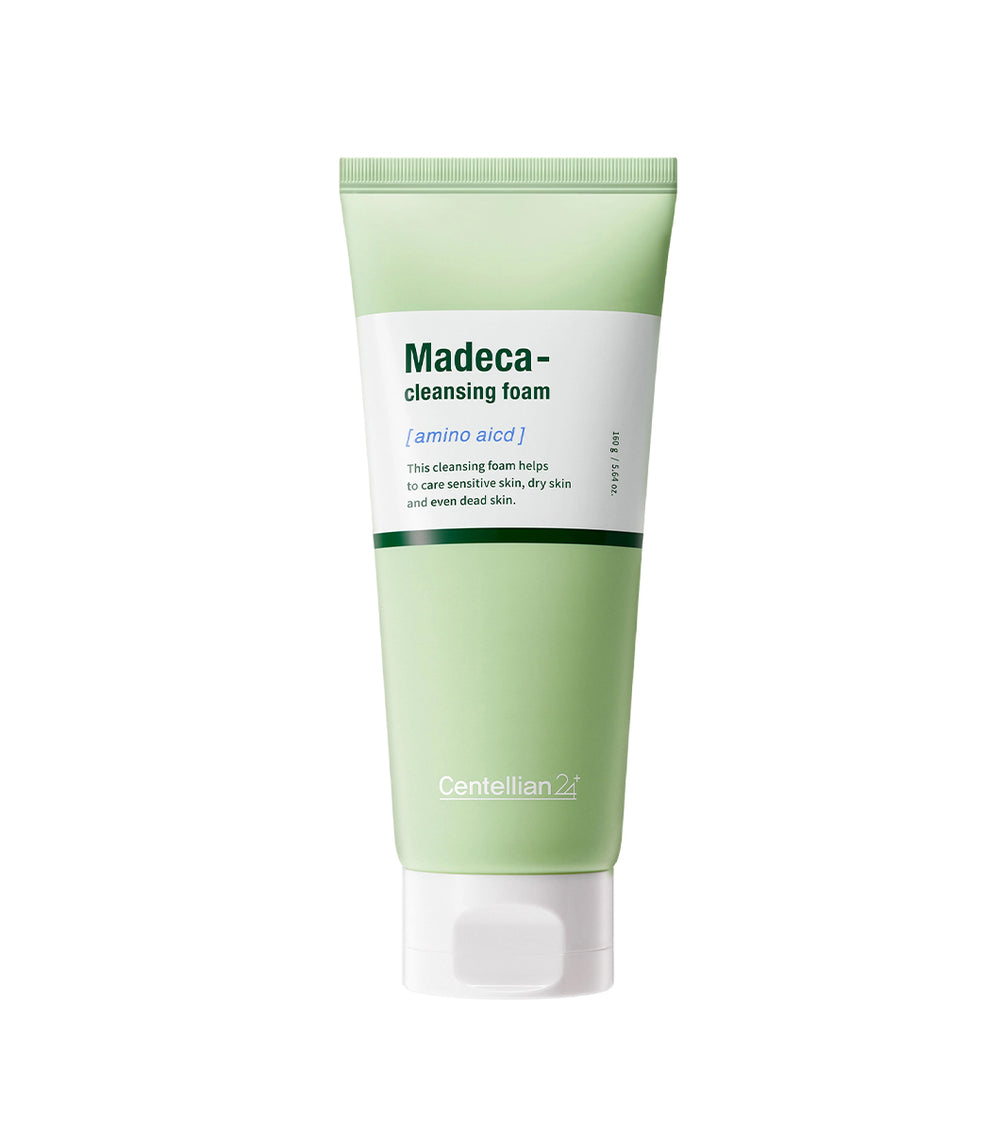 CENTELLIAN24 | Madeca Amino Acid Cleansing Foam 160g – Limpiador Facial Hidratante con Aminoácidos y Centella Asiática.