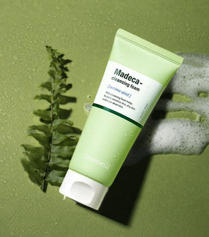 CENTELLIAN24 | Madeca Amino Acid Cleansing Foam 160g – Limpiador Facial Hidratante con Aminoácidos y Centella Asiática.