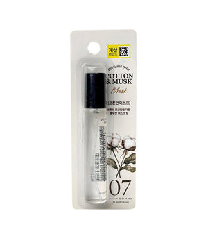 DAILY COMMA Aroma Perfume Mist 15ml – Fragancia Portátil Unisex con Notas de Almizcle Blanco