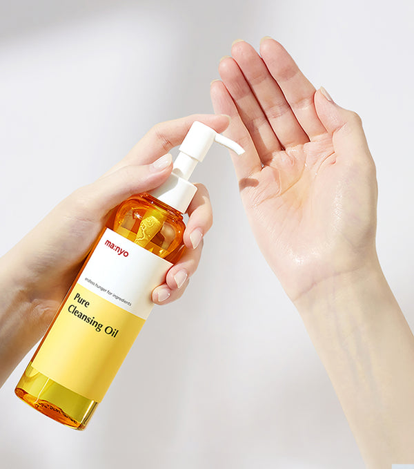 MANYO Pure Cleansing Oil 200ml – Aceite Limpiador Profundo y Desmaquillante con Semilla de Jojoba
