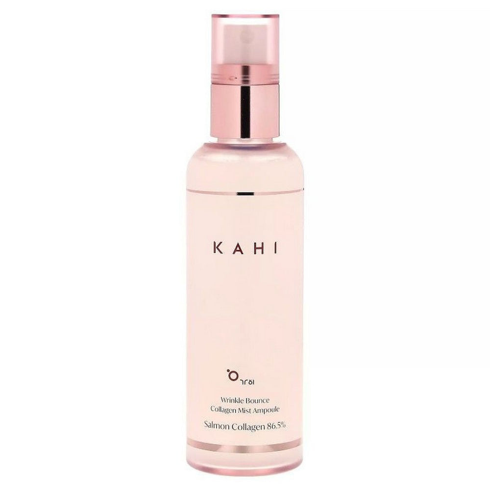 KAHI Seoul Wrinkle Bounce Collagen Mist Ampoule 100ml – Bruma de Ampolla Hidratante y Antiedad con Extracto de Colágeno de Salmón