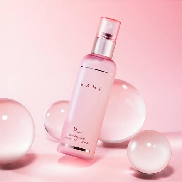 KAHI Seoul Wrinkle Bounce Collagen Mist Ampoule 100ml – Bruma de Ampolla Hidratante y Antiedad con Extracto de Colágeno de Salmón