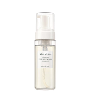 AROMATICA Pure & Soft Feminine Wash 170ml – Gel de Higiene Íntima Suave con Ácido Láctico