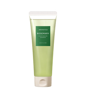 AROMATICA Rosemary Scalp Scaling Shampoo 180ml– Shampoo Exfoliante y Fortalecedor con Romero